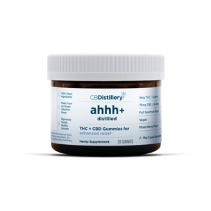 5mg THC + 75mg CBD Enhanced Relief Gummies